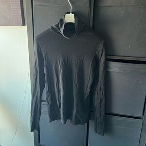 Uniqlo Black Mockneck Top